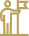person placing flag