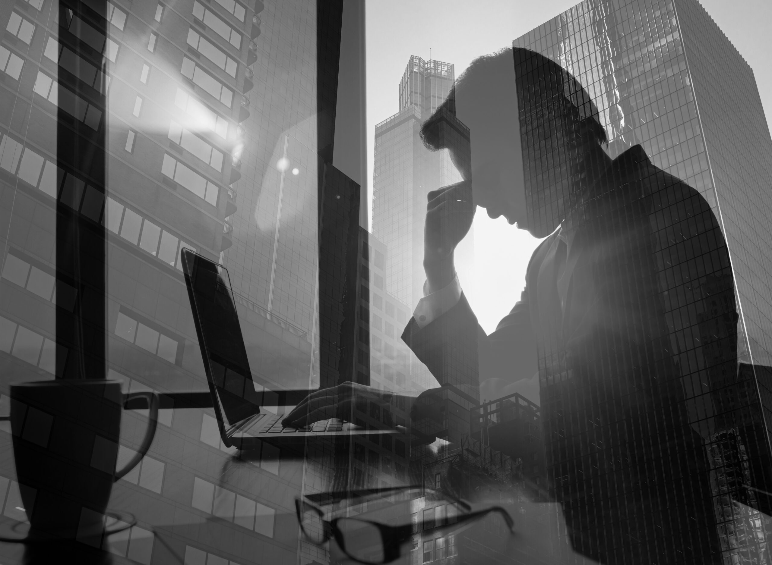 Person on laptop