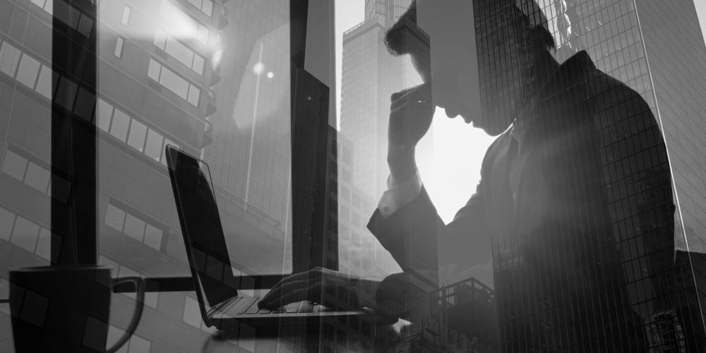 Person on laptop